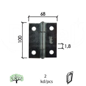 Šarka brodska 100X68X1,8mm (2 kom)