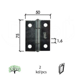 Šarka brodska 75X50X1,6mm (2 kom)