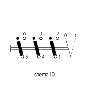 Gr.sklopka MN 16-10-U 3p/0-1