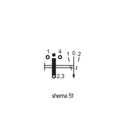 Gr.sklopka MN 10-51-U 1p/1-0-2