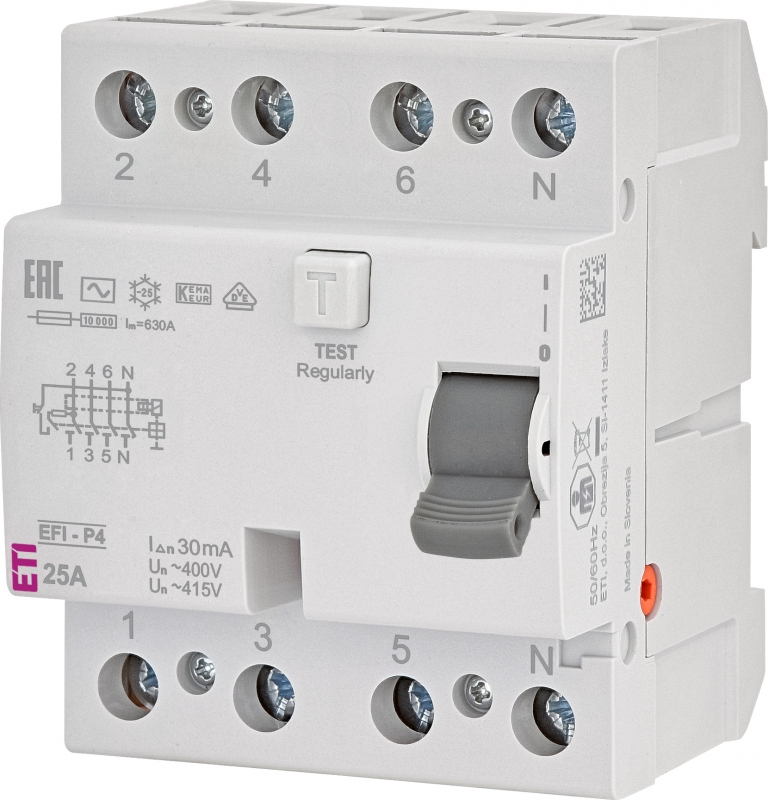 FID Sklopka EFI-P4 AC 25/0,03