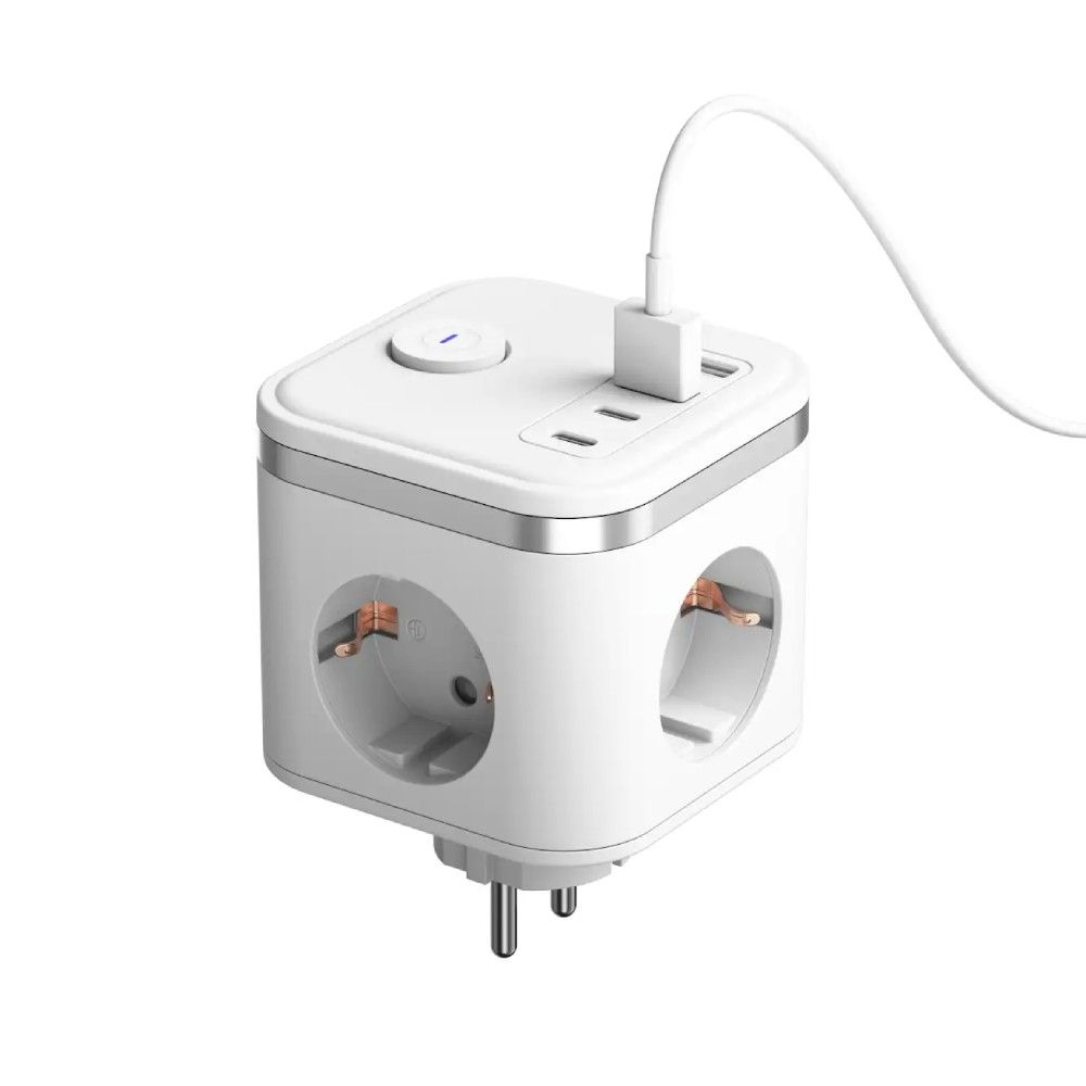Elektro kocka 3 utičnice + 2xUSB-A + 2xUSB-C